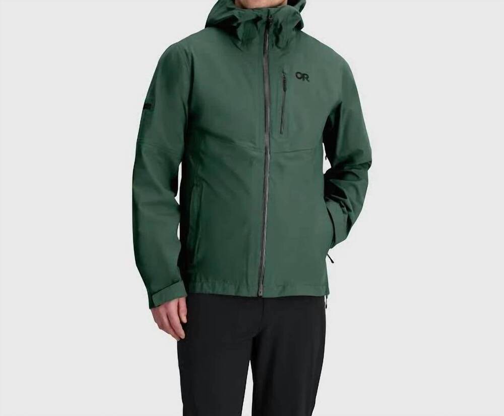 NEW OUTDOOR RESEARCH men's foray ii jacket in green